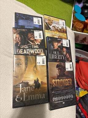 Sealed DVDs: Medal of Honor, Once Upon a Time in